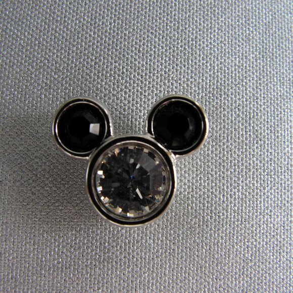 Swarovski Crystal Disney Mickey Mouse Tac Pin - Picture 1 of 3